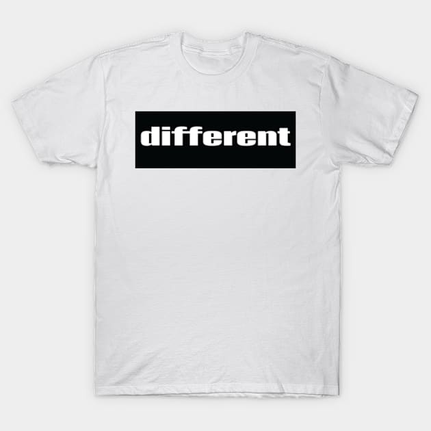 Different T-Shirt by ProjectX23